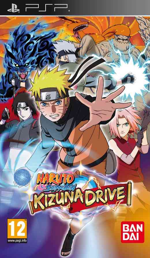 Naruto Shippuden Kizuna Drive Psp